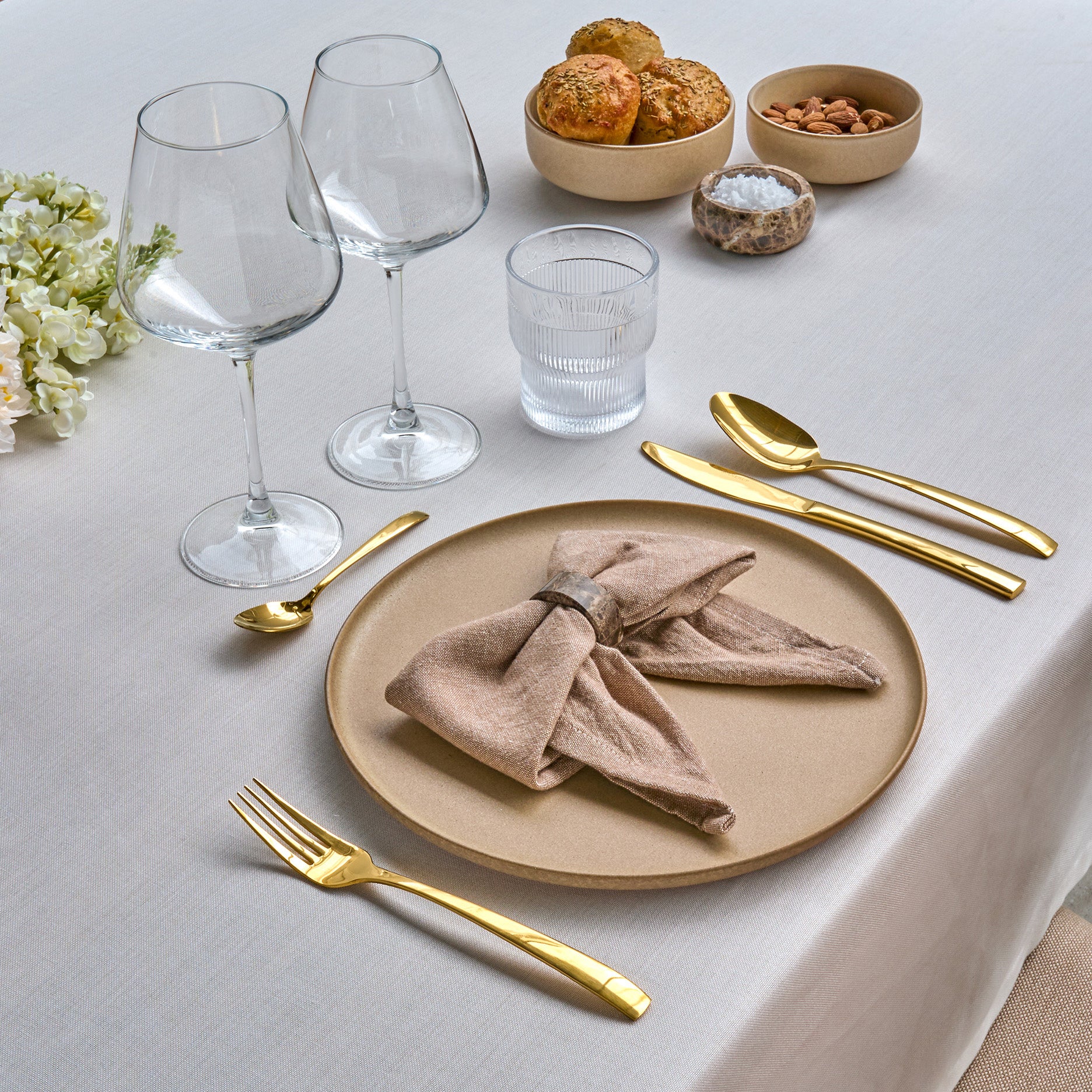 Honest mundserviet melange 4 stk